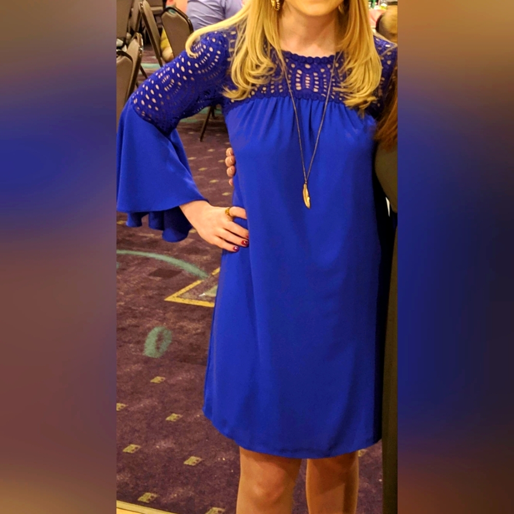 Lilly Pulitzer Blue Shift Dress